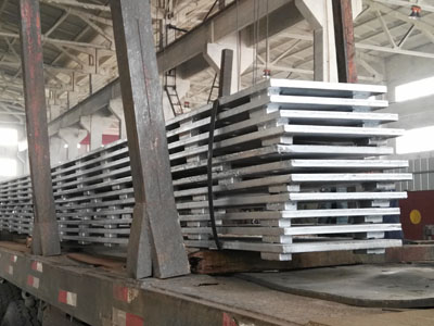 Steel supports